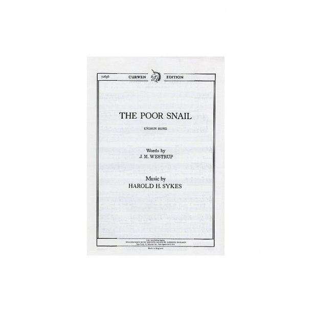 Harold H. Sykes: The Poor Snail