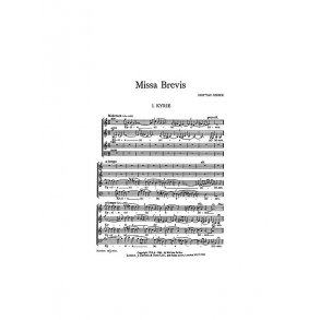 Matyas Seiber: Missa Brevis (Latin)