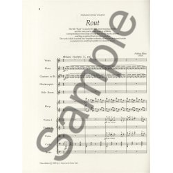 Arthur Bliss: Rout Score