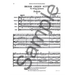 Gustav Holst: Brook Green Suite (Score)