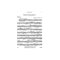 Herbert Howells: Fantasy String Quartet (Parts)