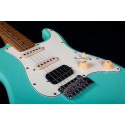 JS400 Elektrisk fra Jet Guitars - Green : Roasted Maple Fretboard