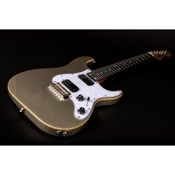JS500 Electric Guitar from Jet Guitars  - Silver Sparkle : Ebony Fretboard