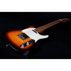 JT300 Electric Guitar from Jet Guitars  - Sunburst : Roasted Maple Fretboard