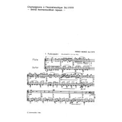 Mikko Hein: Champignons a l'hermenetique (Player's score)