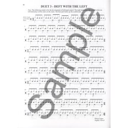 Joel Rothman: Duet Yourself Book 2 - Musical Etudes For Intermediate-Advanced Drummers
