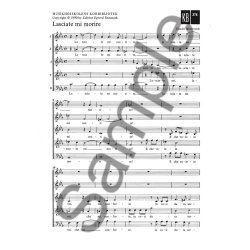 LASCIATE MI MORIRE,  SSATB