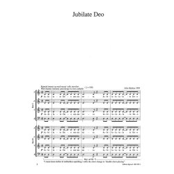 John Hybye: Jubilate Deo