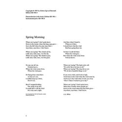 JOHN HYBYE SPRING MORNING SC+CD