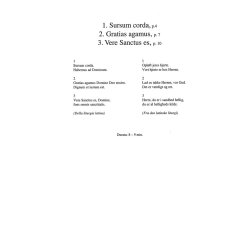 Niels La Cour: 3 Mottetti Latini 1992 (SATB)