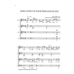 Michael Bojesen: How Lovely Is Your Dwelling-Place