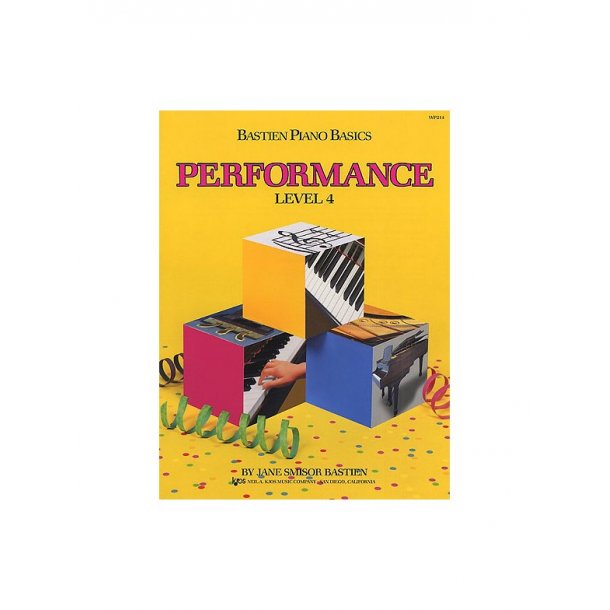 Bastien Piano Basics: Performance Level 4