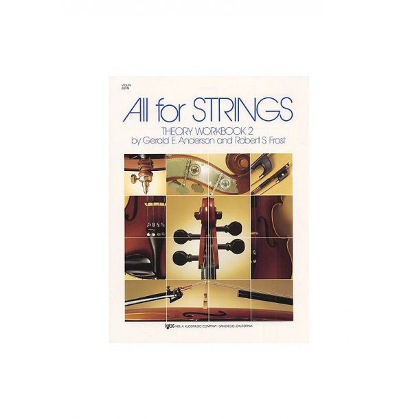 All For Strings: Theory Workbook No. 2 for Violin