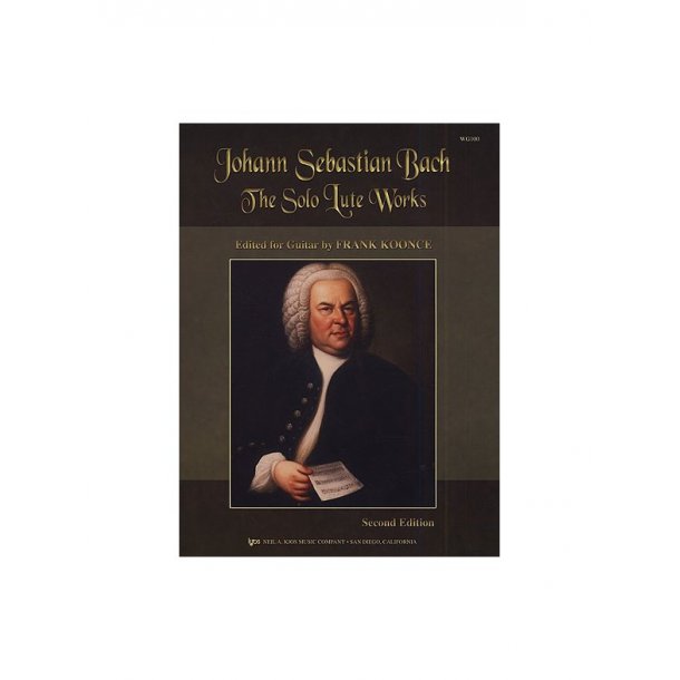 Johann Sebastian Bach: Solo Lute Works Arranged For Guitar
