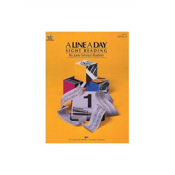 A Line A Day Sight Reading: Level 4