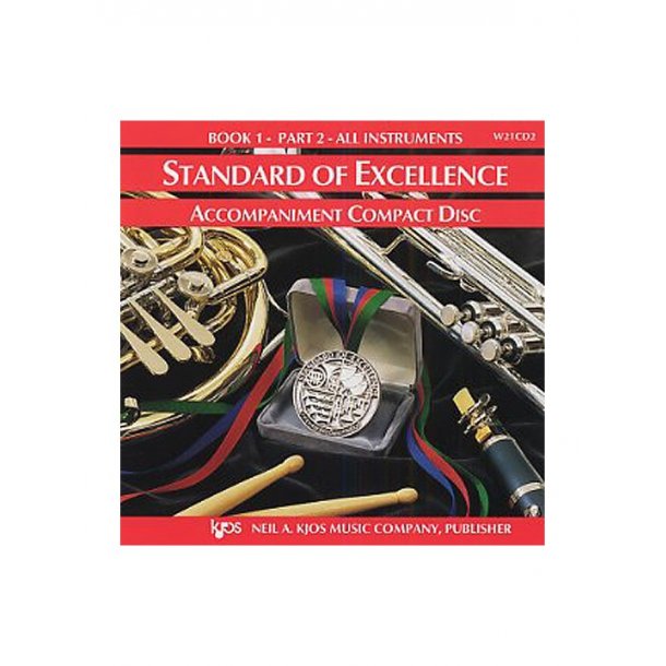 Standard Of Excellence: Comprehensive Band Method Book 1 - Part 2 (Accompaniment CD)