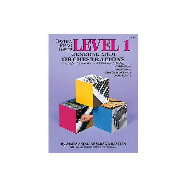 Bastien Piano Basics: General MIDI Orchestrations - Level One