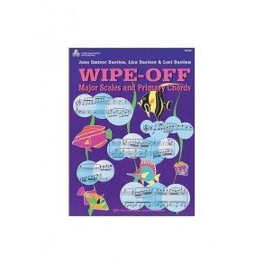 Bastien Piano Basics: Wipe-off Major Scales & Primary Chords