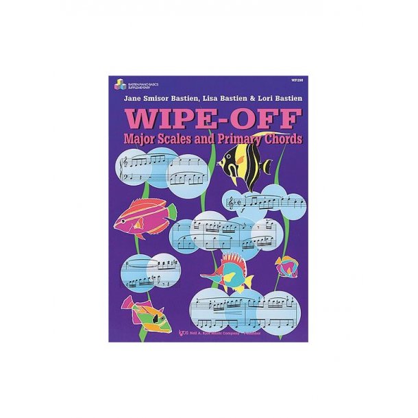 Bastien Piano Basics: Wipe-off Major Scales &amp; Primary Chords