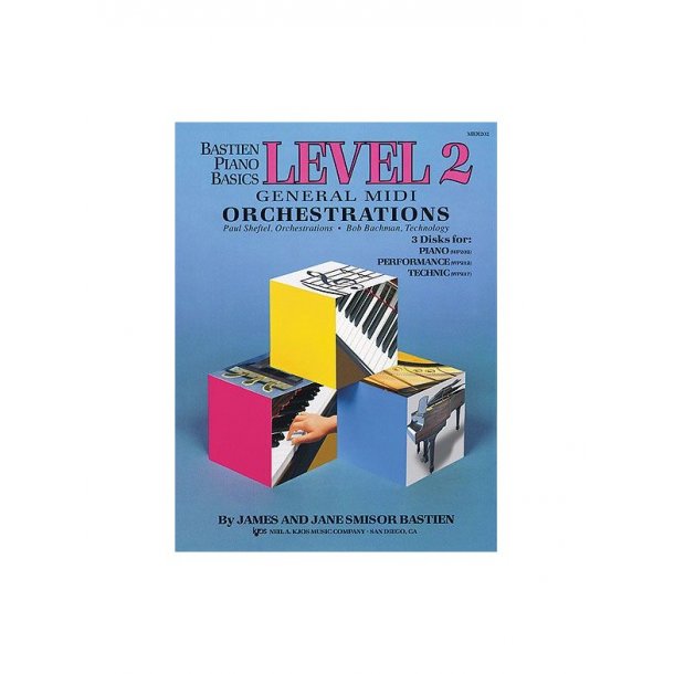Bastien Piano Basics: General Midi Orchestrations Level 2