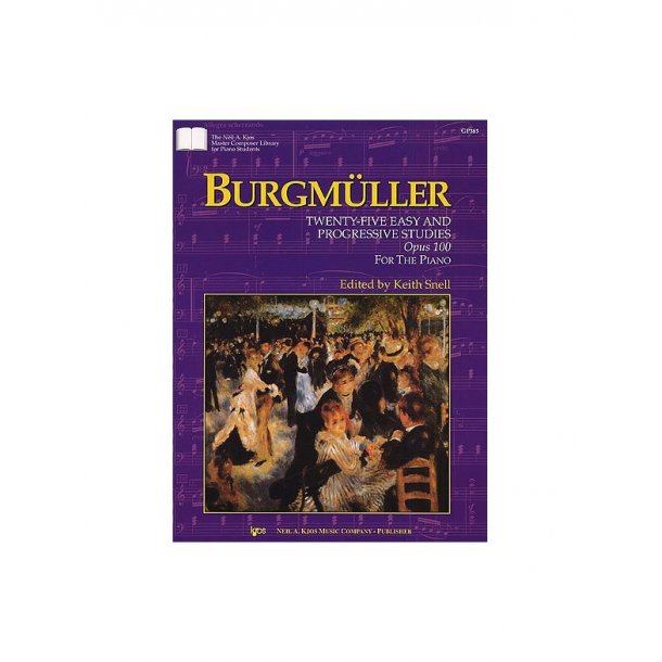 Friedrich Burgmuller: 25 Easy And Progressive Studies Op.100 (Kjos Edition)