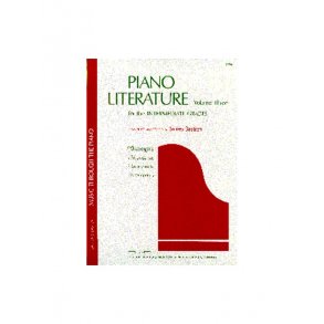Bastien Piano Literature Volume 3: Intermediate Grades