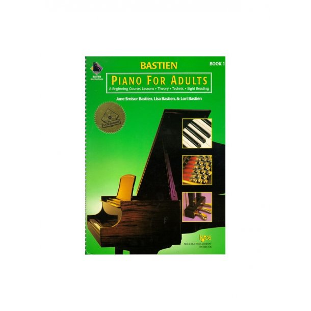 Bastien Piano For Adults: Book 1 (With 2 CDs)