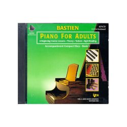 Bastien Piano For Adults: Accompaniment CDs for Book 1