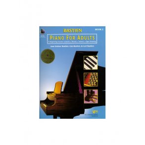 Bastien Piano For Adults Book 2 With CD