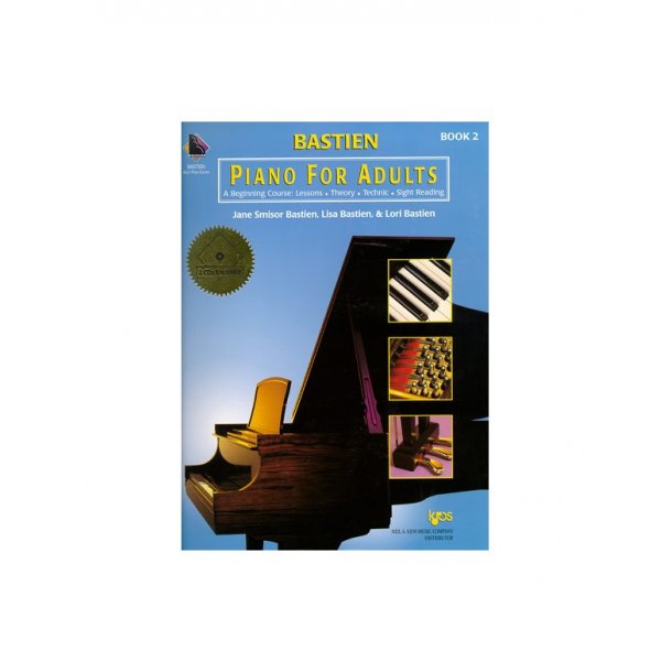 Bastien Piano For Adults Book 2 With CD