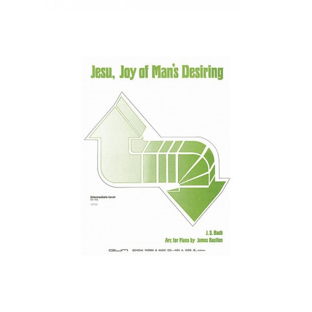 J.S. Bach: Jesu Joy Of Man's Desiring (arr. Bastien)