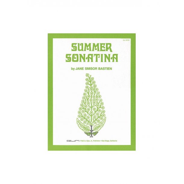 Jane Bastien: Summer Sonatina