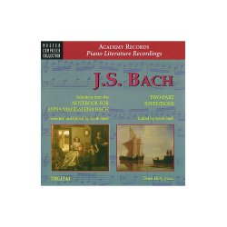 J.S. Bach: Selections From Notebook For Anna Magdalena Bach and 2-Part Inventions