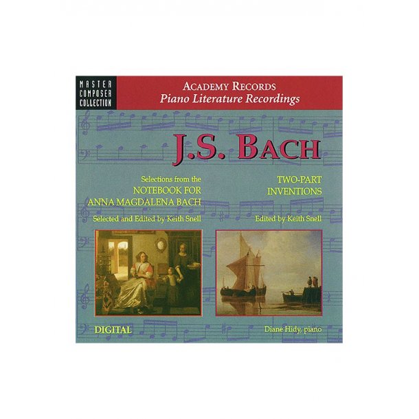 J.S. Bach: Selections From Notebook For Anna Magdalena Bach and 2-Part Inventions