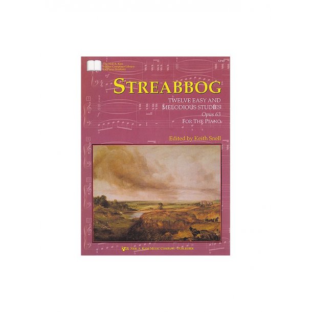 Streabbog:twelve Easy And Melodious Studies, Opus 63