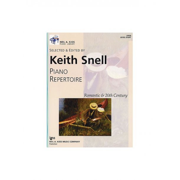Nak Piano Lib Pa Repertoire: Romantic-20th Cen Level 8