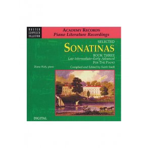 Selected Sonatinas, Book 3-cd