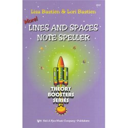 Lisa Bastien/Lori Bastien: More! Lines And Spaces Note Speller - Theory Boosters Series