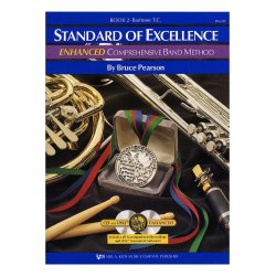 Standard Of Excellence: Enhanced Comprehensive Band Method Book 2 (Baritone Treble Clef)