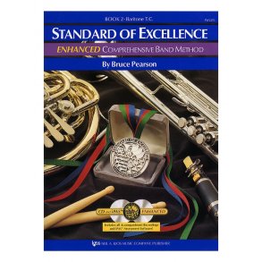 Standard Of Excellence: Enhanced Comprehensive Band Method Book 2 (Baritone Treble Clef)