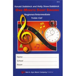 Holly Shaw-Slabbinck/Ronald Slabbinck: One-Minute Sight Singing - Beginner/Intermediate