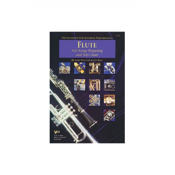 Foundations F/Sup Perf Fingering &amp; Trill Chart-flute