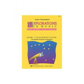 Explorations In Music Teacher's Book 1