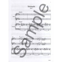 Gabriel Piern: Srnade Op.7 (One Piano, Four Hands)