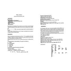 Kaija Saariaho: Nuits, Adieux (Score)