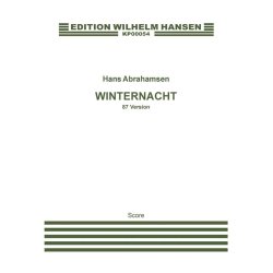 Hans Abrahamsen: Winternacht - 87 Version (Score)