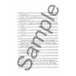 Hans Abrahamsen: Winternacht - 87 Version (Score)