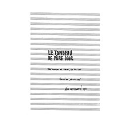 Karl Aage Rasmussen: Le Tombeau De Pere Igor (Score)
