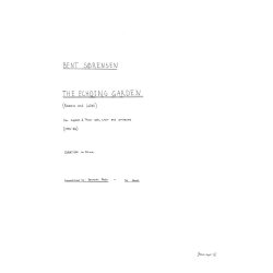 Bent Srensen: The Echoing Garden (Score)