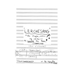 Per Nrgrd: Lerchesang (Player's score)